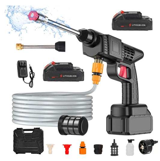 Hidrolavadora Doble Batería Boquilla 6 en 1